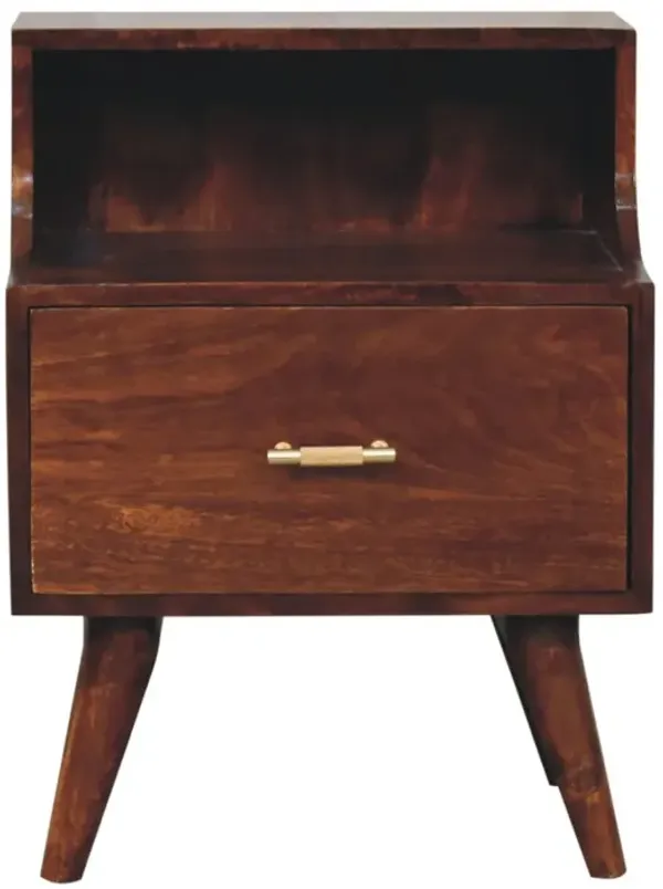 T-bar Raised Back Bedside