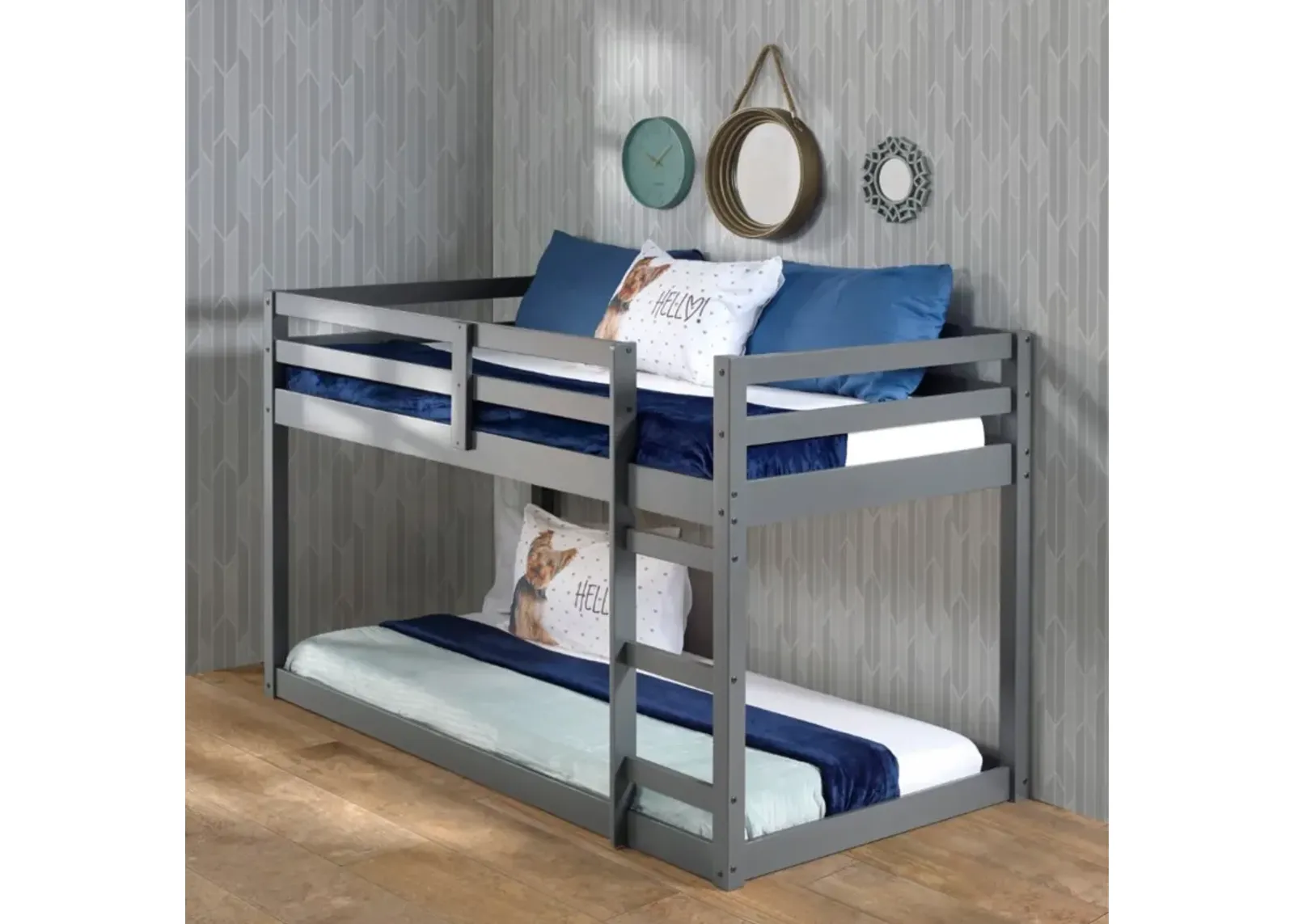 Loft Bed, Gray