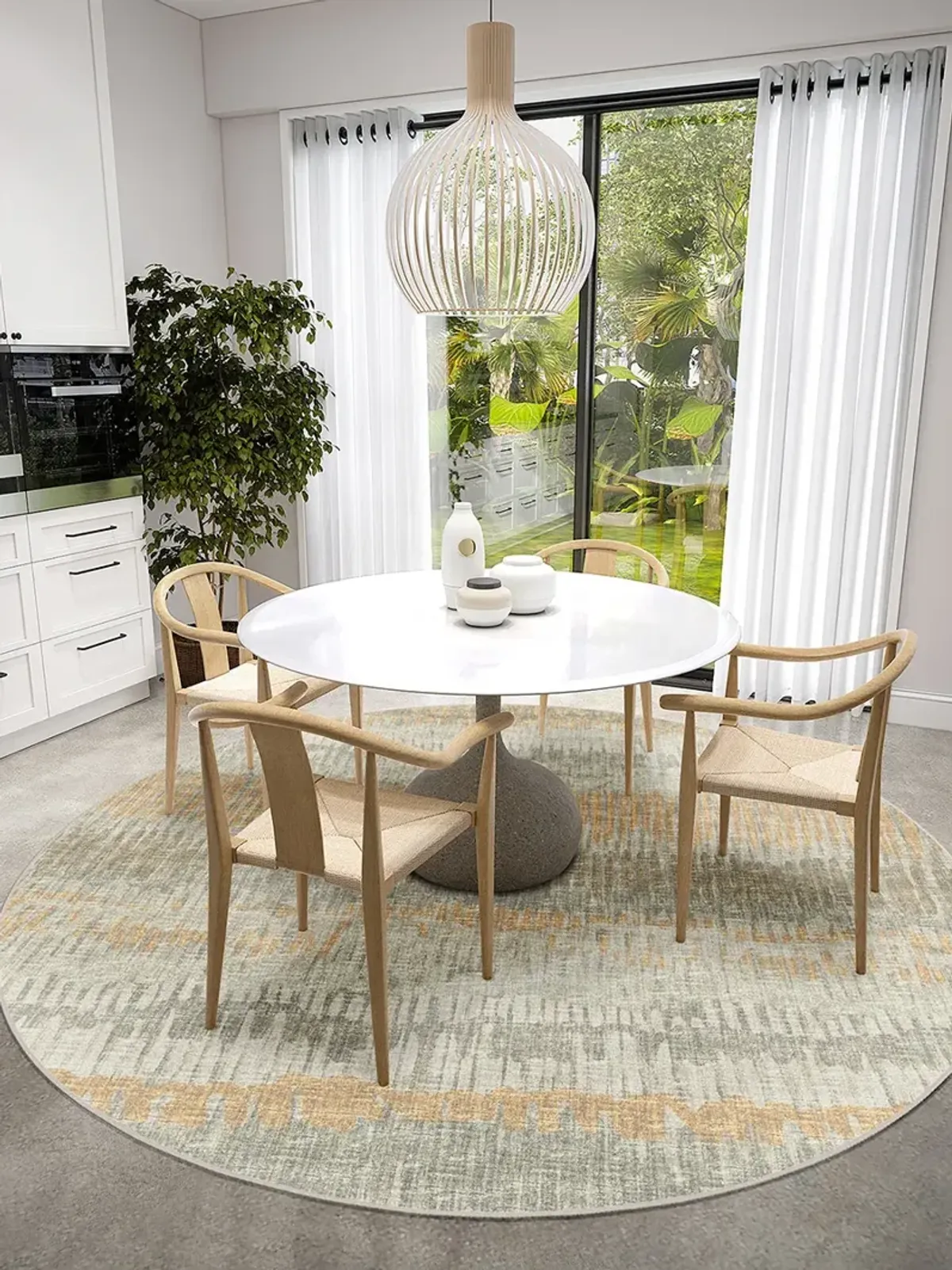 Winslow WL4 Khaki 8' Rug