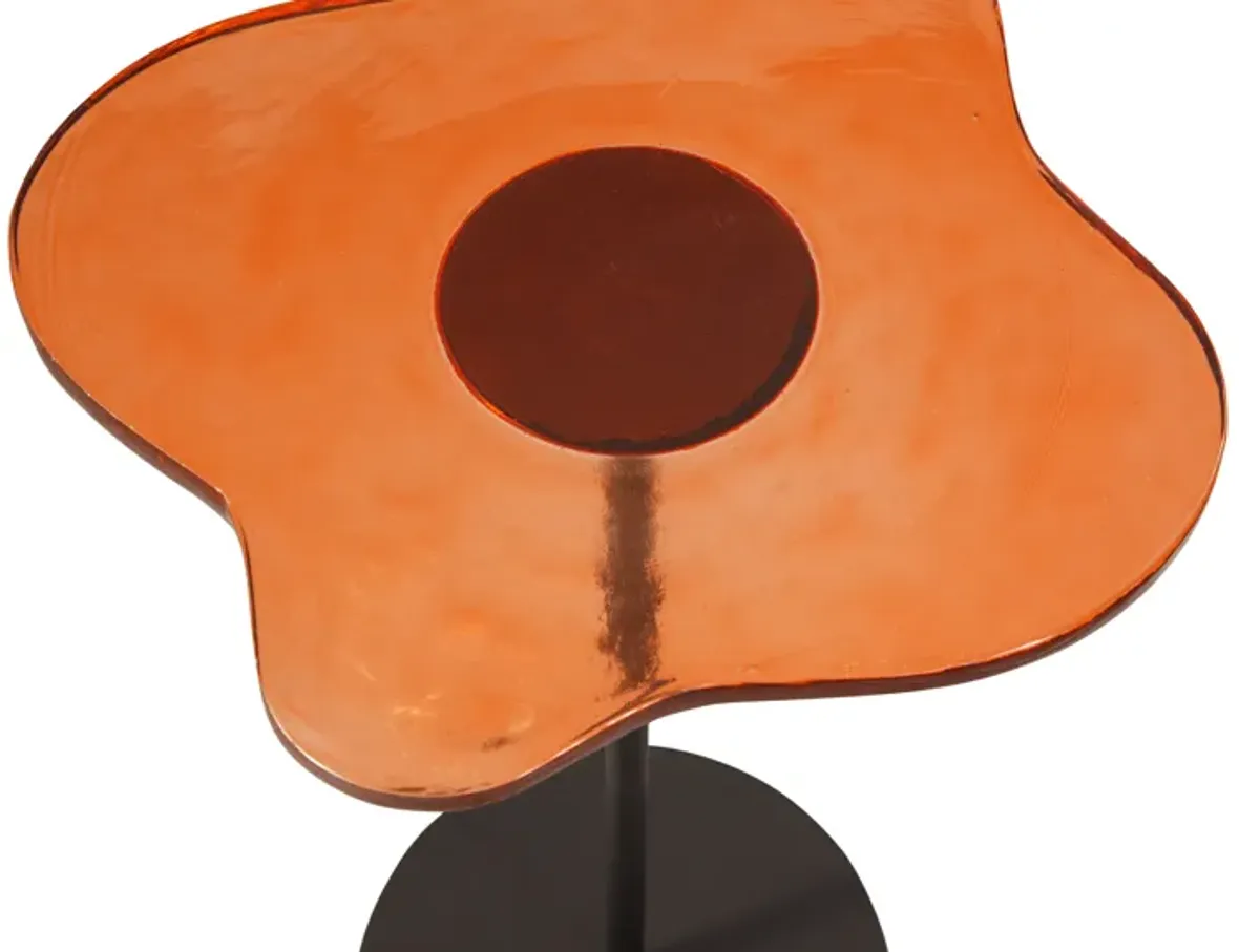 Elijah Red Accent Table