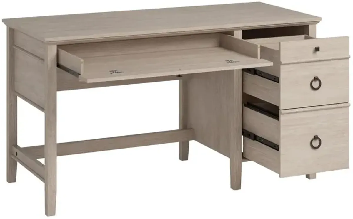 Sauder East Adara Single Ped Desk Co