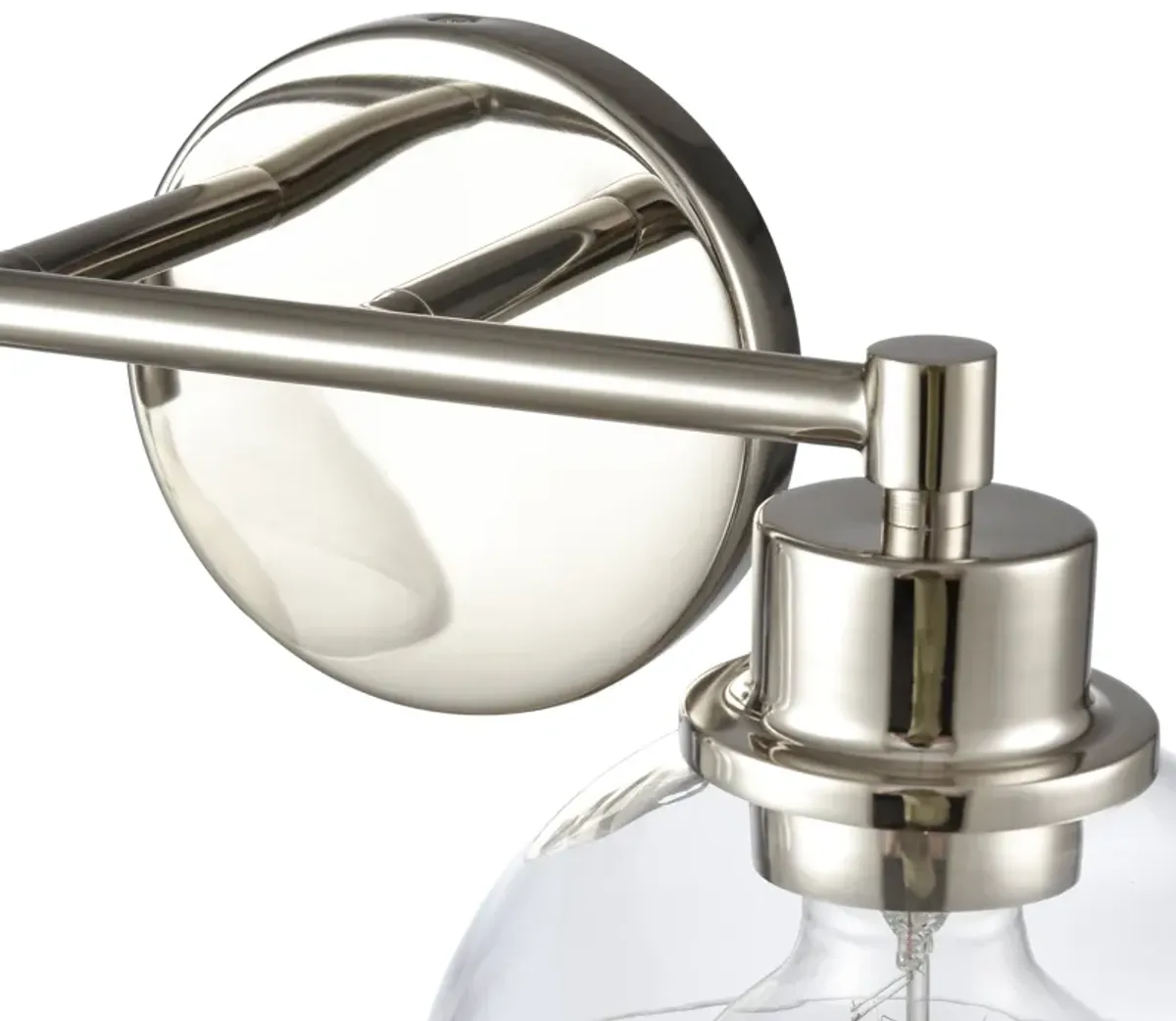 Julian 16'' Wide Silver 2-Light Vanity Light