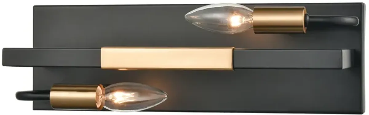 Heathrow 15'' Wide 2-Light Vanity Light