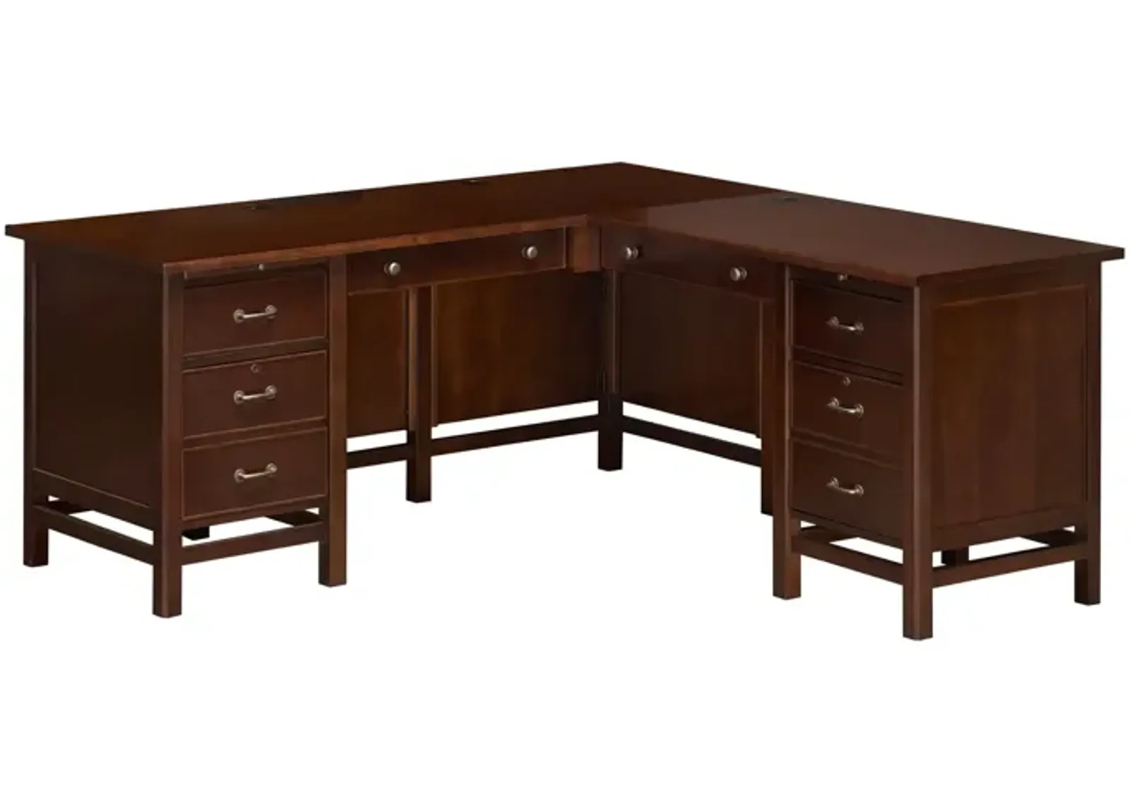 Willow Creek Desk With Return