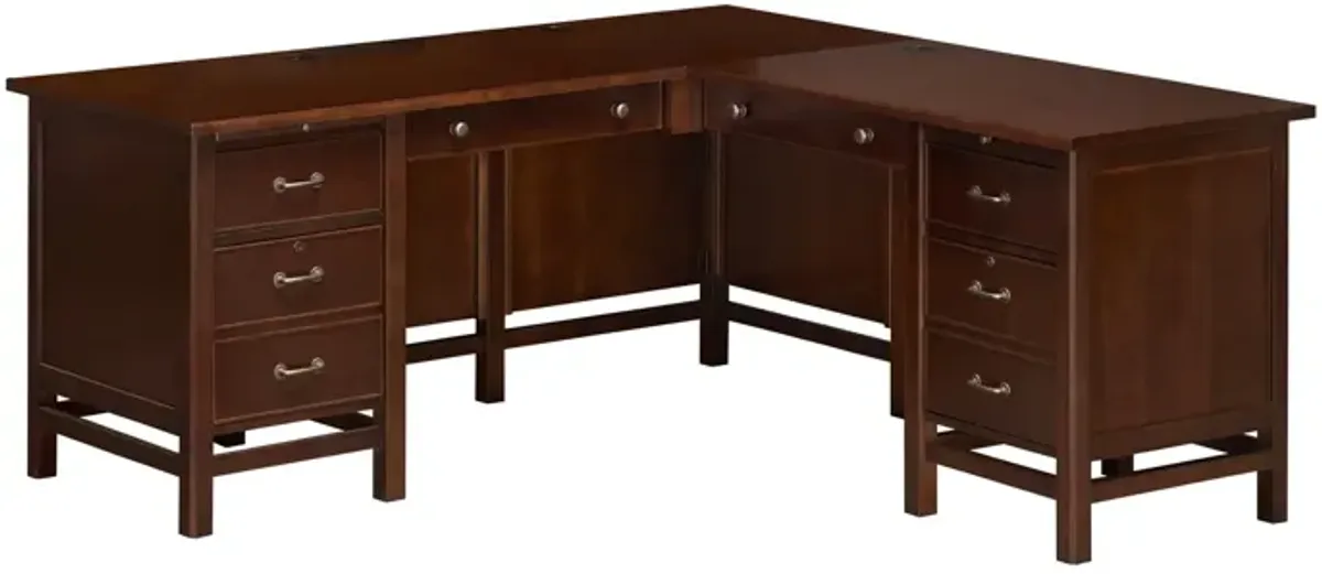 Willow Creek Desk With Return