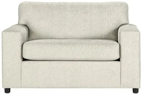 New Classic Furniture Kylo Natural Polyester Fabric Oversized Chair and a Half