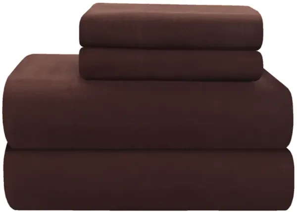 Pointehaven Ultra Soft 100% Cotton Sage Solid 170 GSM Flannel 4 pc Sheet Set, California King