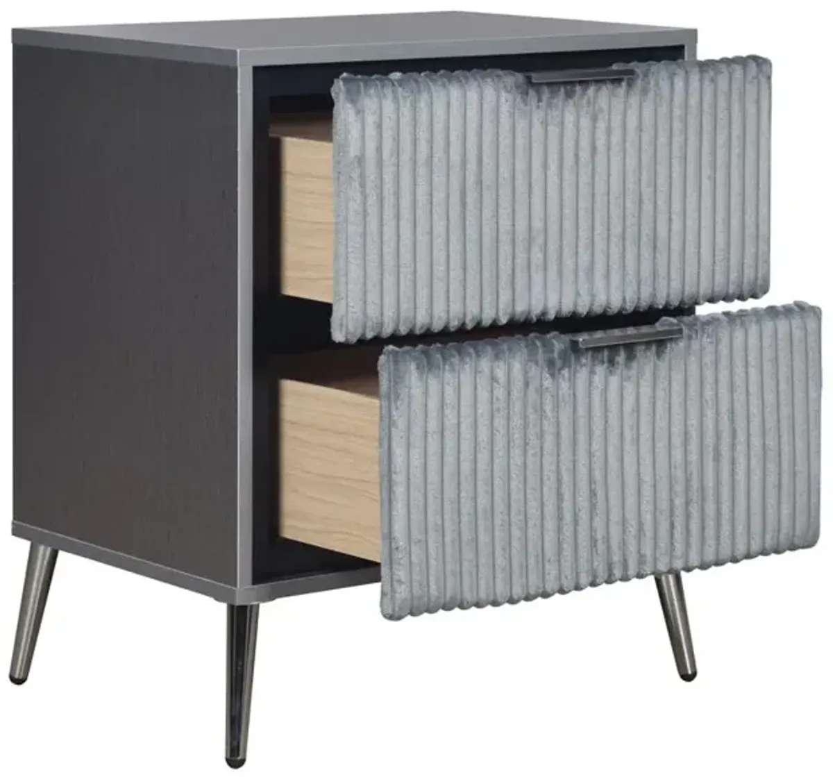 New Classic Furniture Kailani Nightstand- Gray