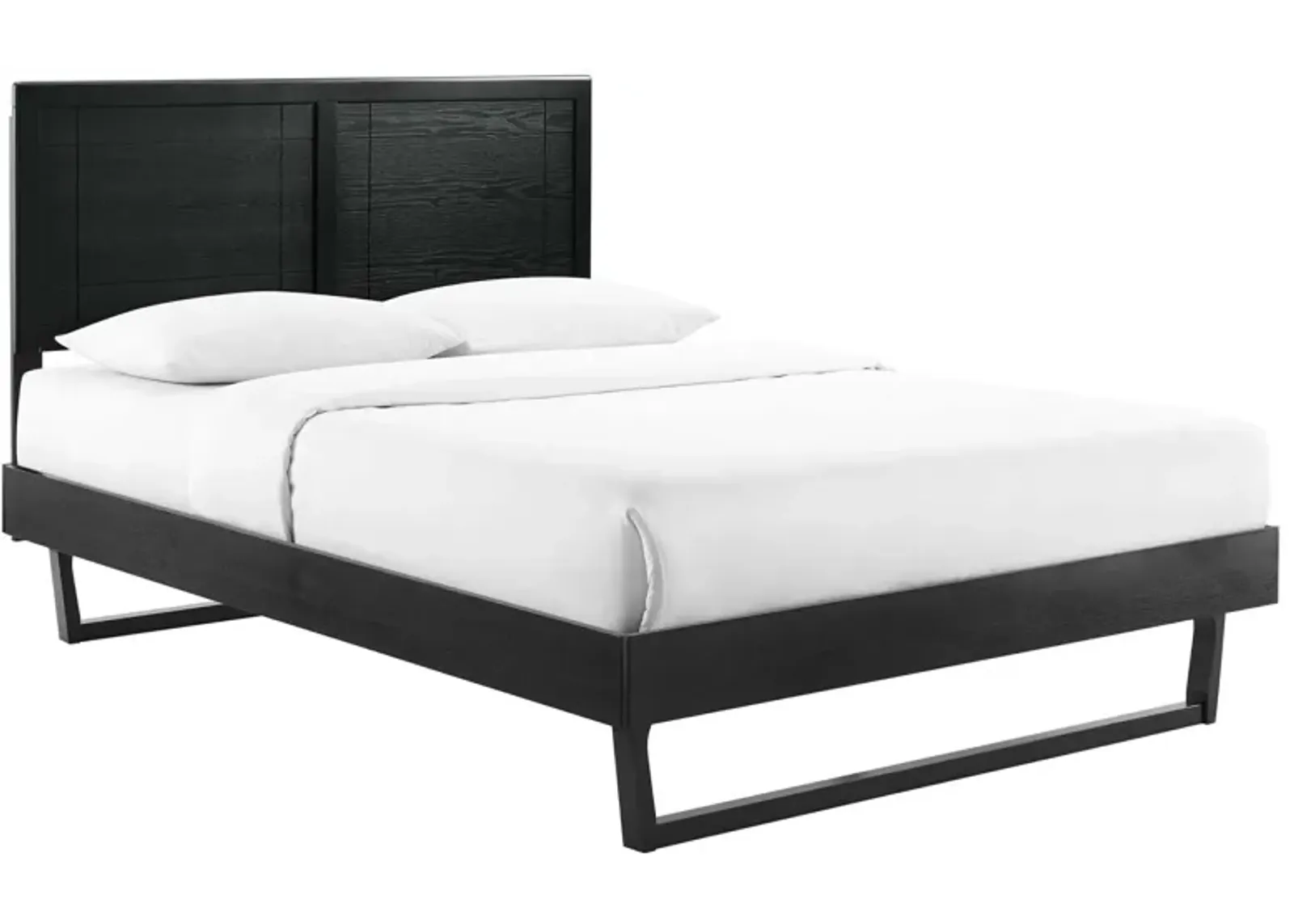 Modway - Marlee Full Wood Platform Bed with Angular Frame