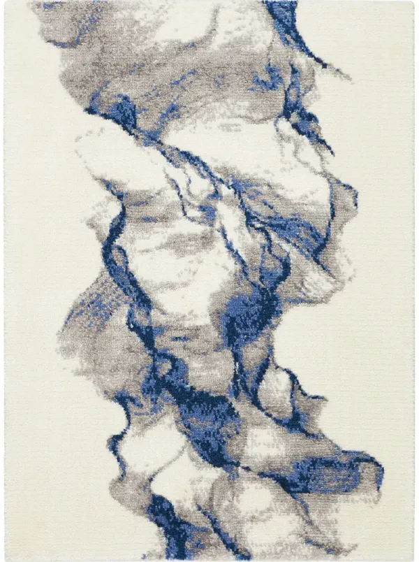 Twilight TWI27 Ivory/Blue 2' x 3' Rug