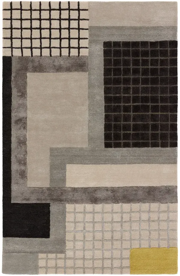 Iconic Aramina Gray 6' x 9' Rug