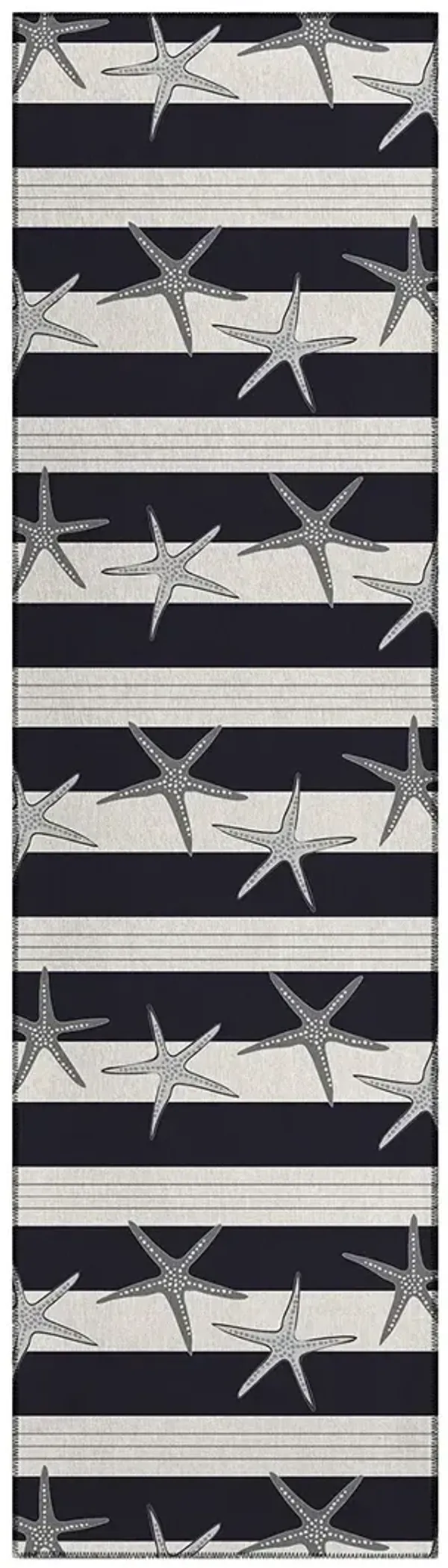 Seabreeze SZ12 Black 2'3" x 7'6" Rug