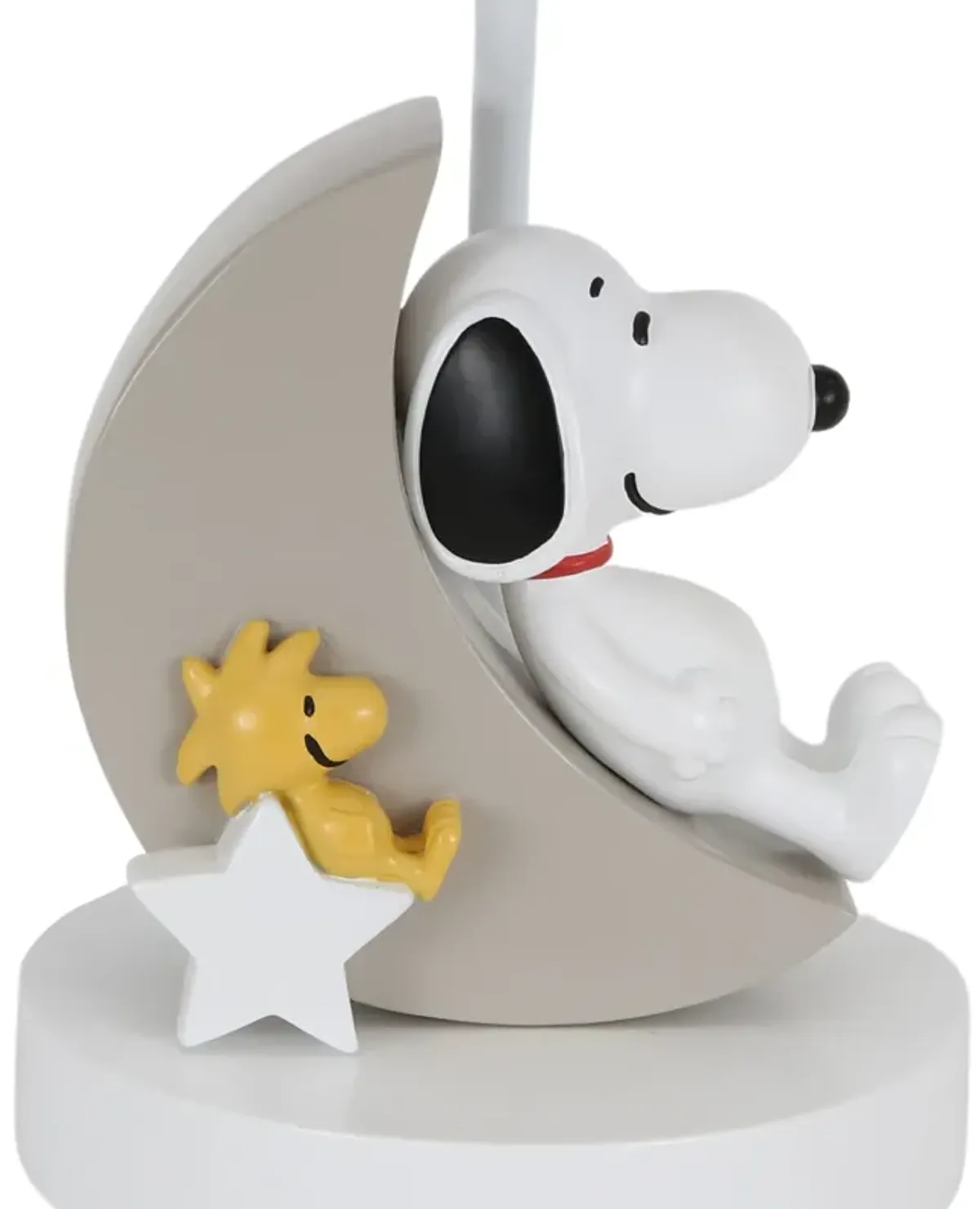 Bedtime Originals Snoopy Love w/ Woodstock Hand-Painted Lamp with Shade & Bulb