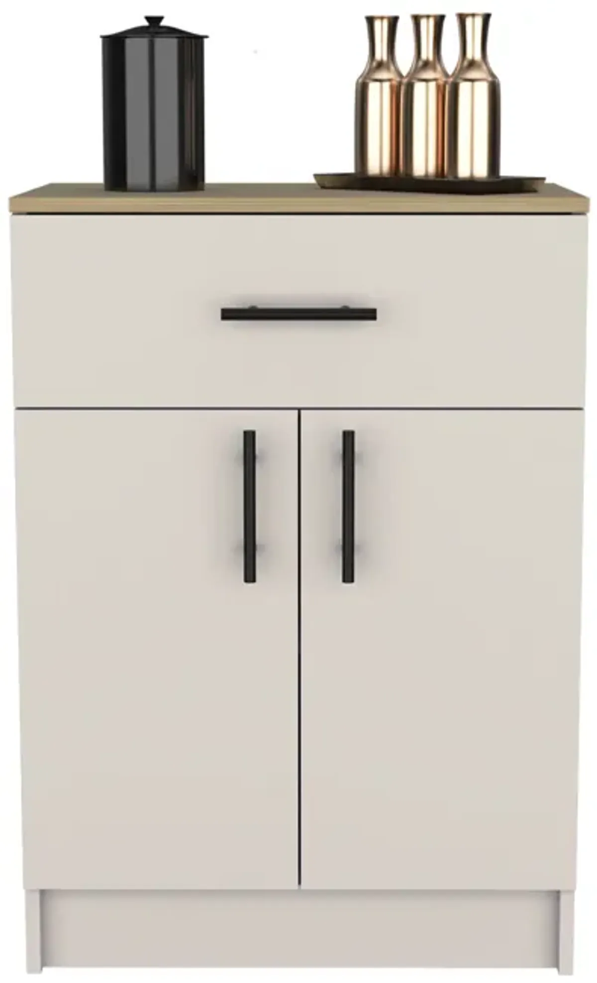 DEPOT E-SHOP Sevilla Bathroom Vanity with Single Door Cabinet, White