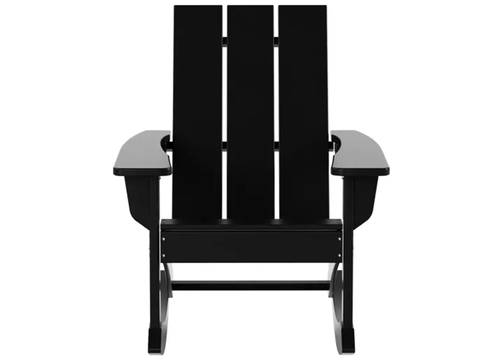 WestinTrends Modern Adirondack Outdoor Rocking Chair