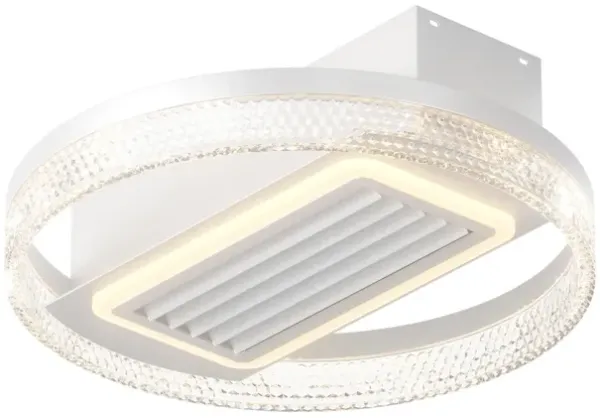 Streamdale Modern Leafless Ceiling Fan with Remote Control, Reversible