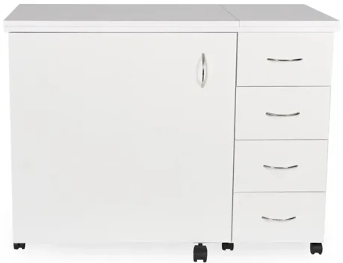 Arrow Harriet Sewing Cabinet Ash White