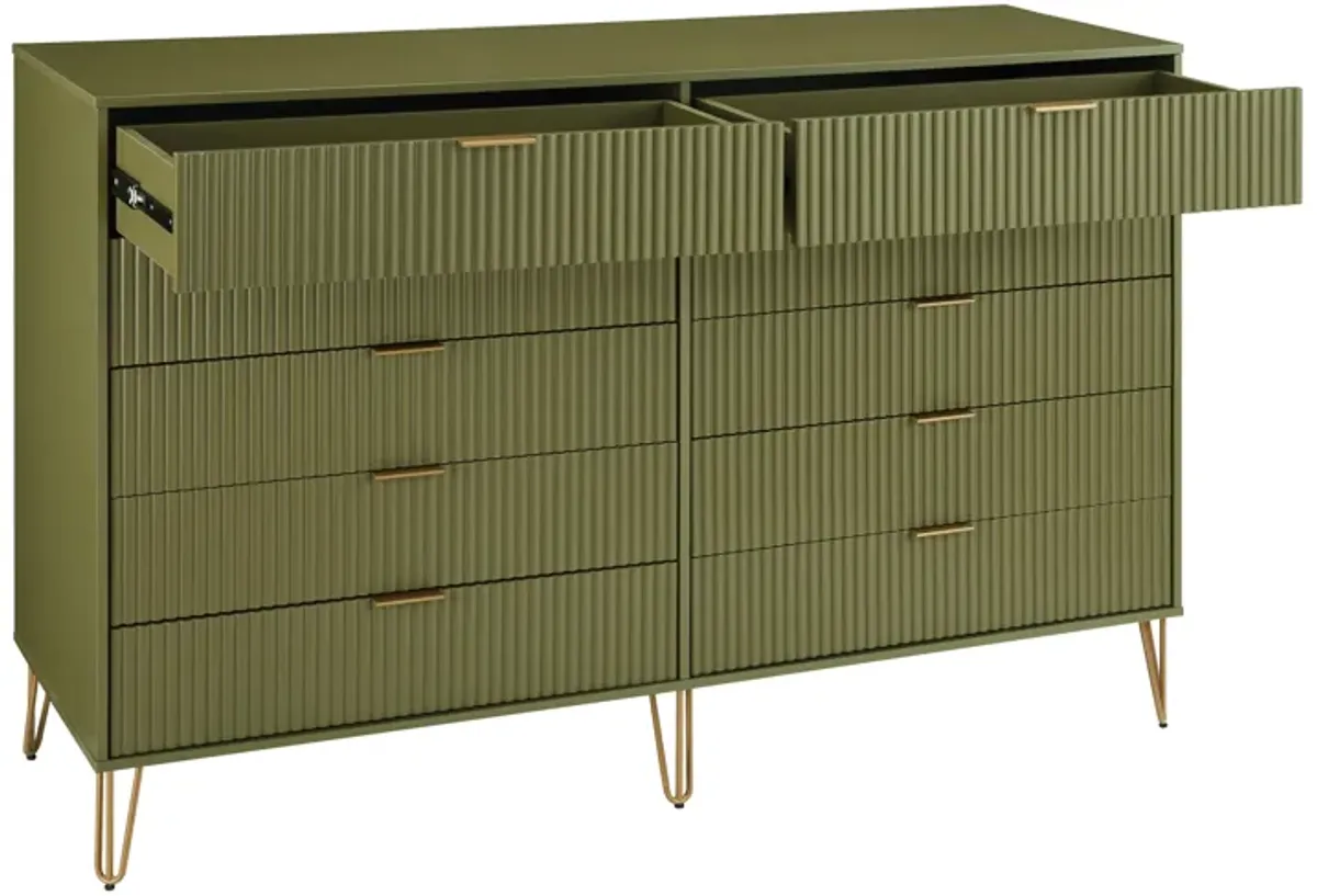 Dumbo Dresser in Green
