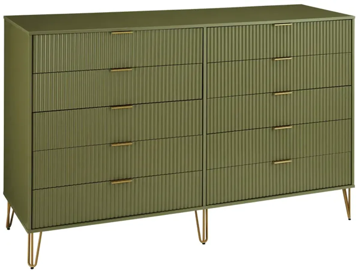 Dumbo Dresser in Green