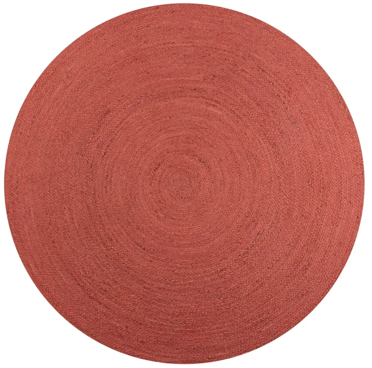 Zara Braided Coastal Cottage Round Jute. Round Area Rug