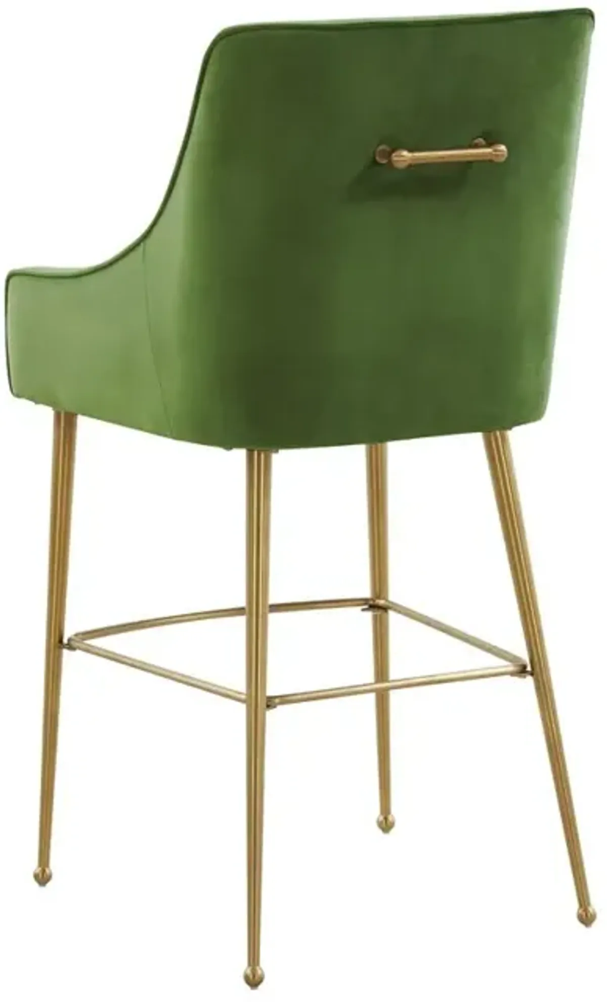 Belen Kox Regal Green Velvet Bar Stool, Belen Kox