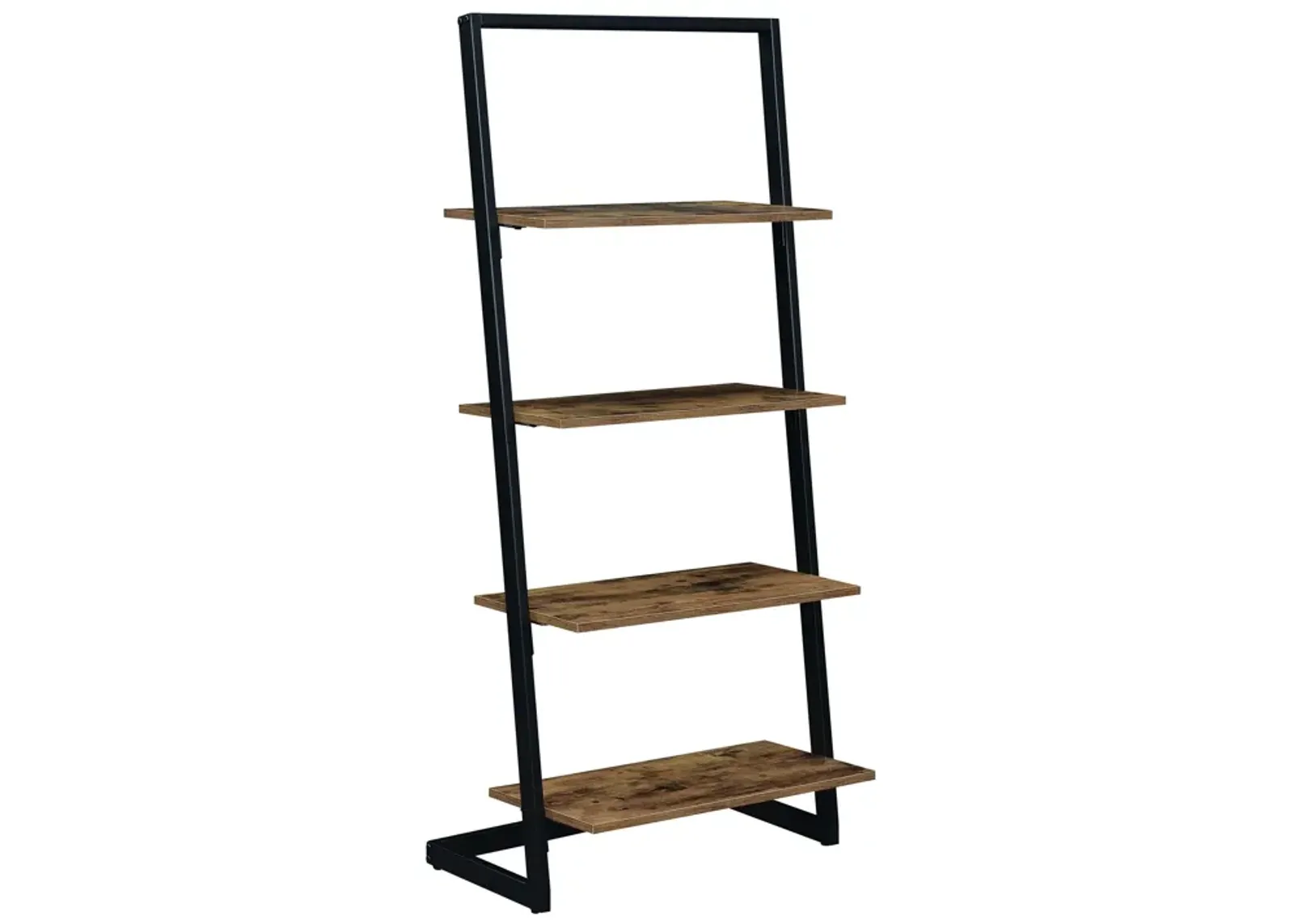 Convenience Concepts Graystone Ladder Bookshelf, Barnwood/Black