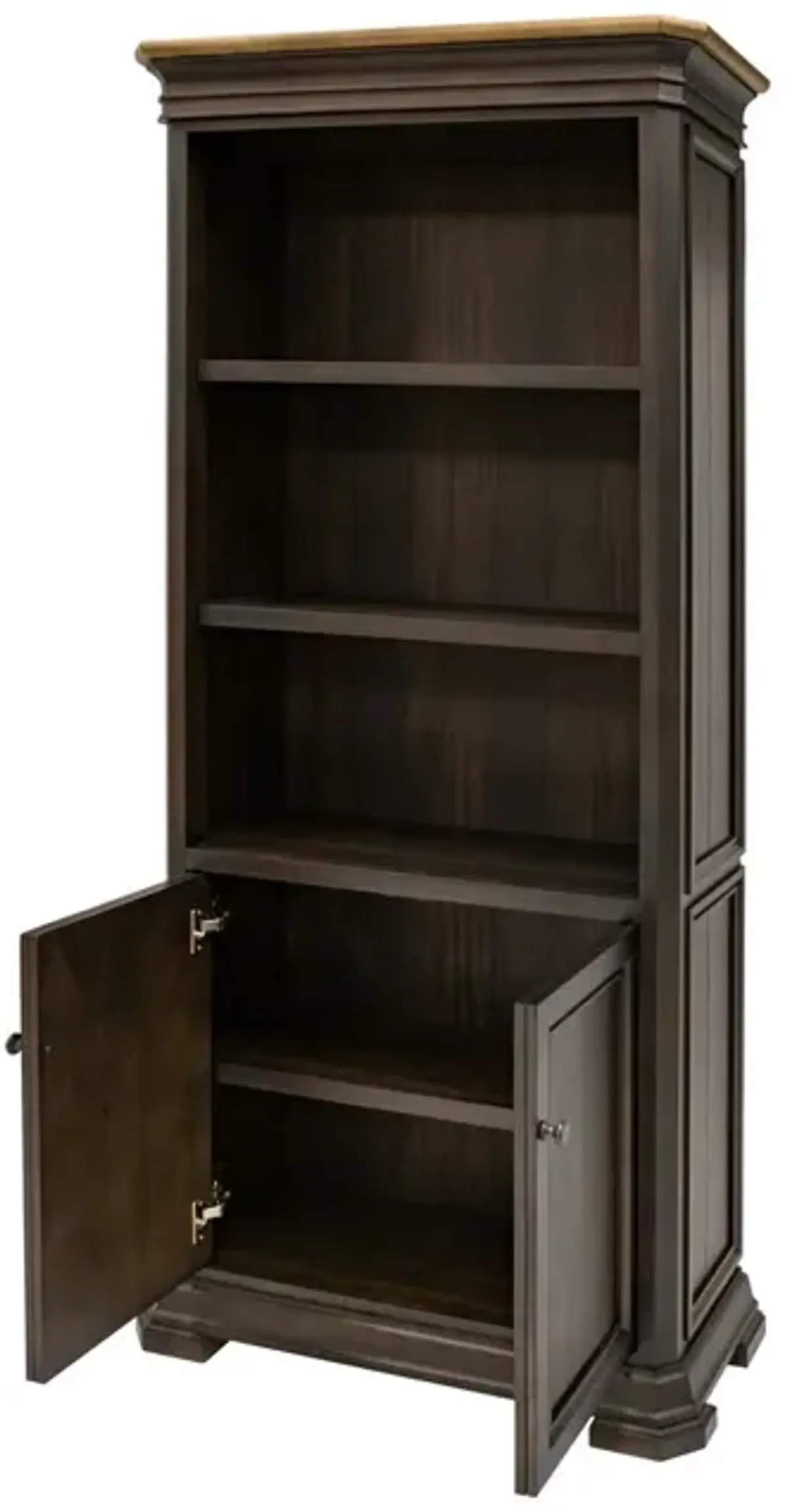 Executive Bookcase With Doors