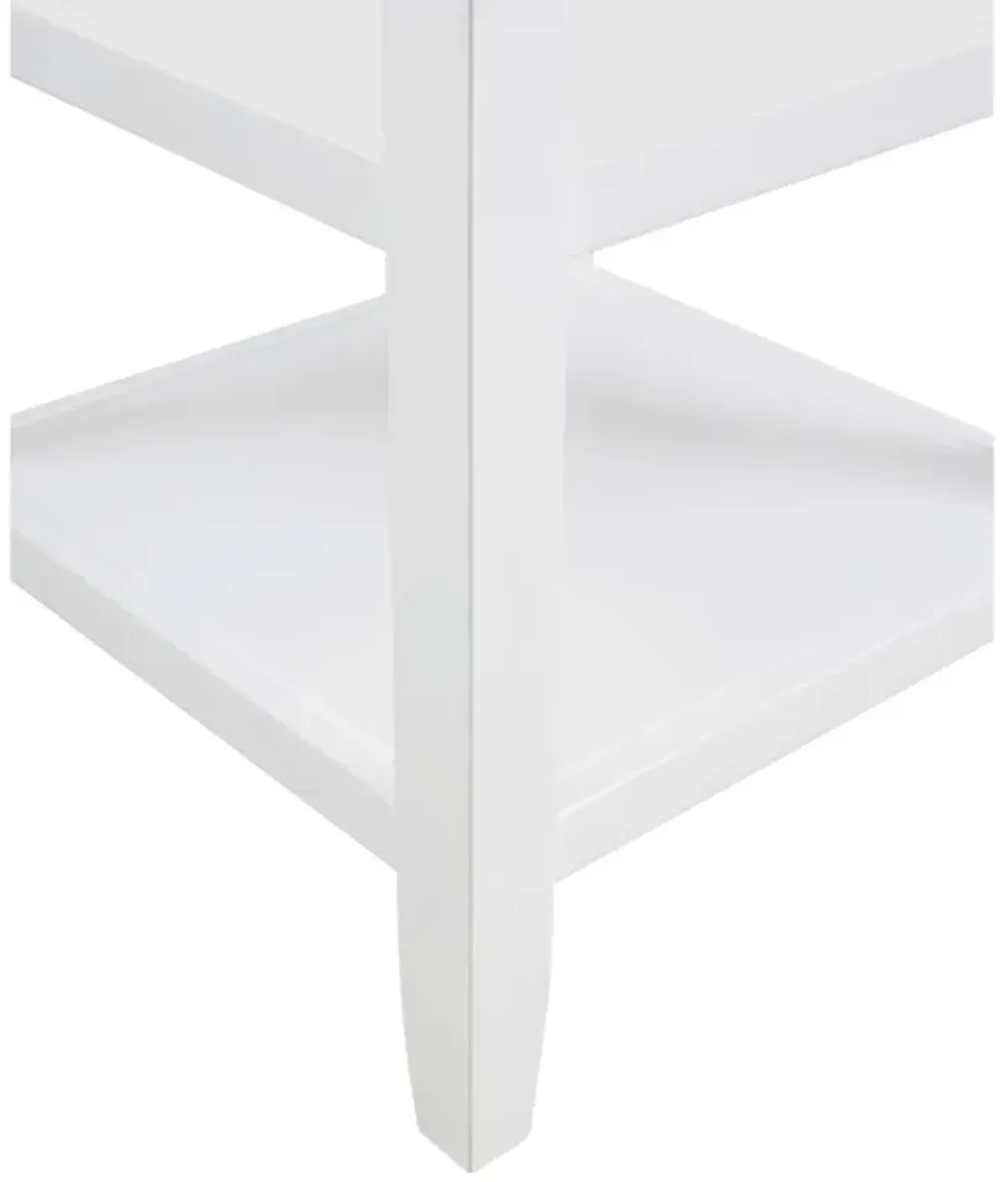 Convenience Concepts Tribeca End Table, Driftwood/White