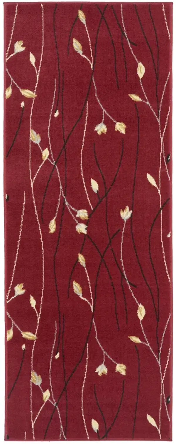 Grafix GRF15 Red 2' x 6' Rug
