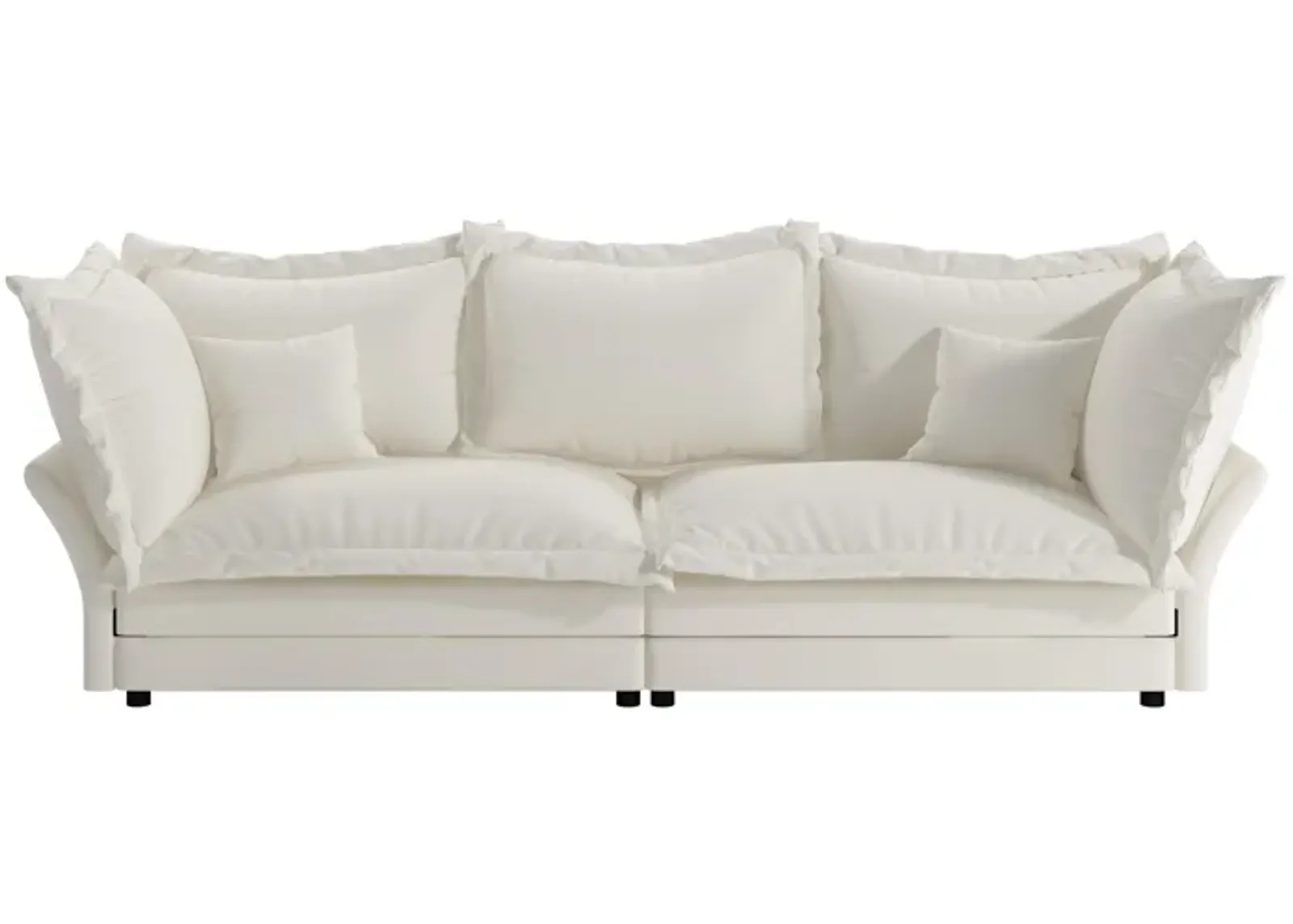 Merax Modern Comfy Upholstered Sofa Cloud Couch