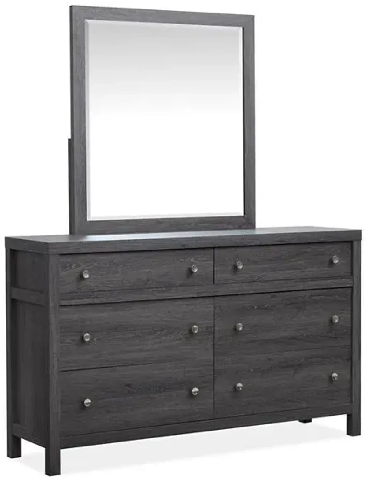 Merifield Black Dresser & Mirror
