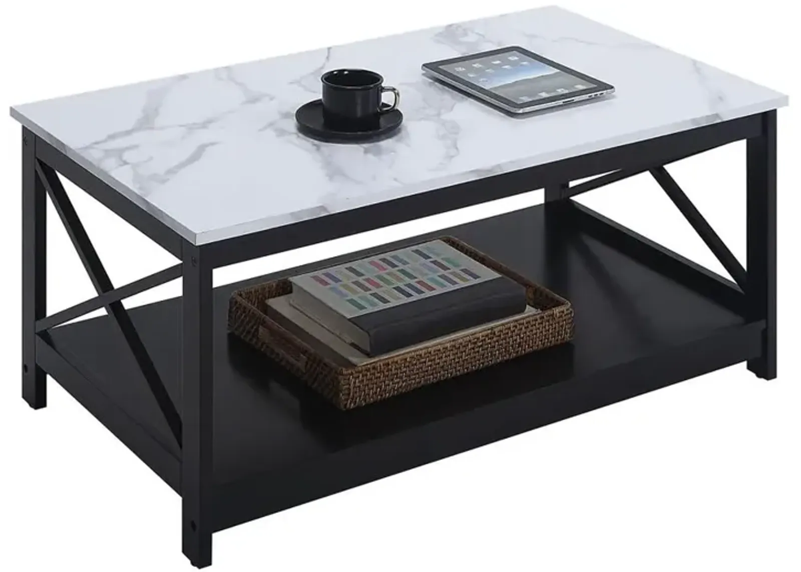 Convience Concept, Inc. Oxford Coffee Table with Shelf