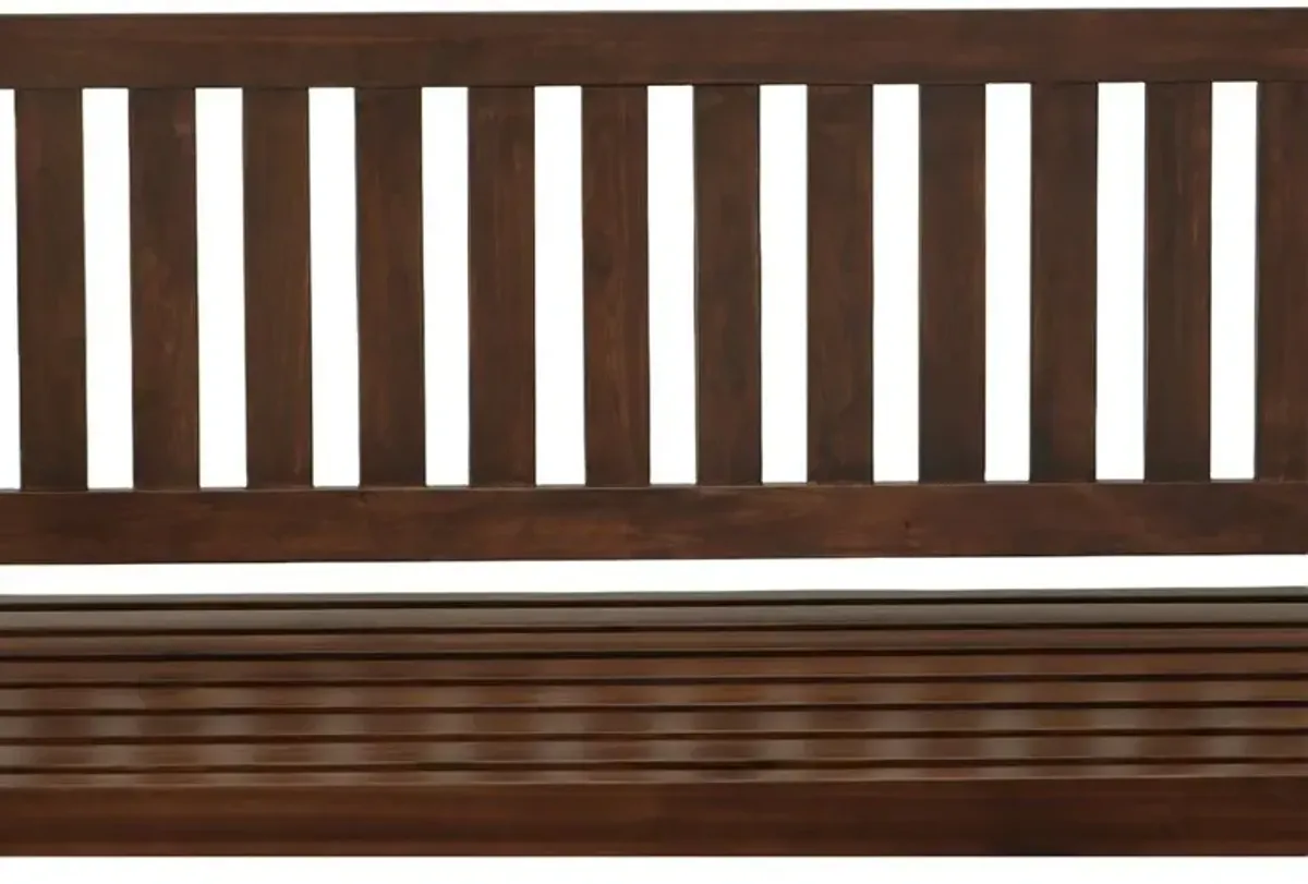 Carolina Living Belmont Outdoor Wooden Bench - Elm