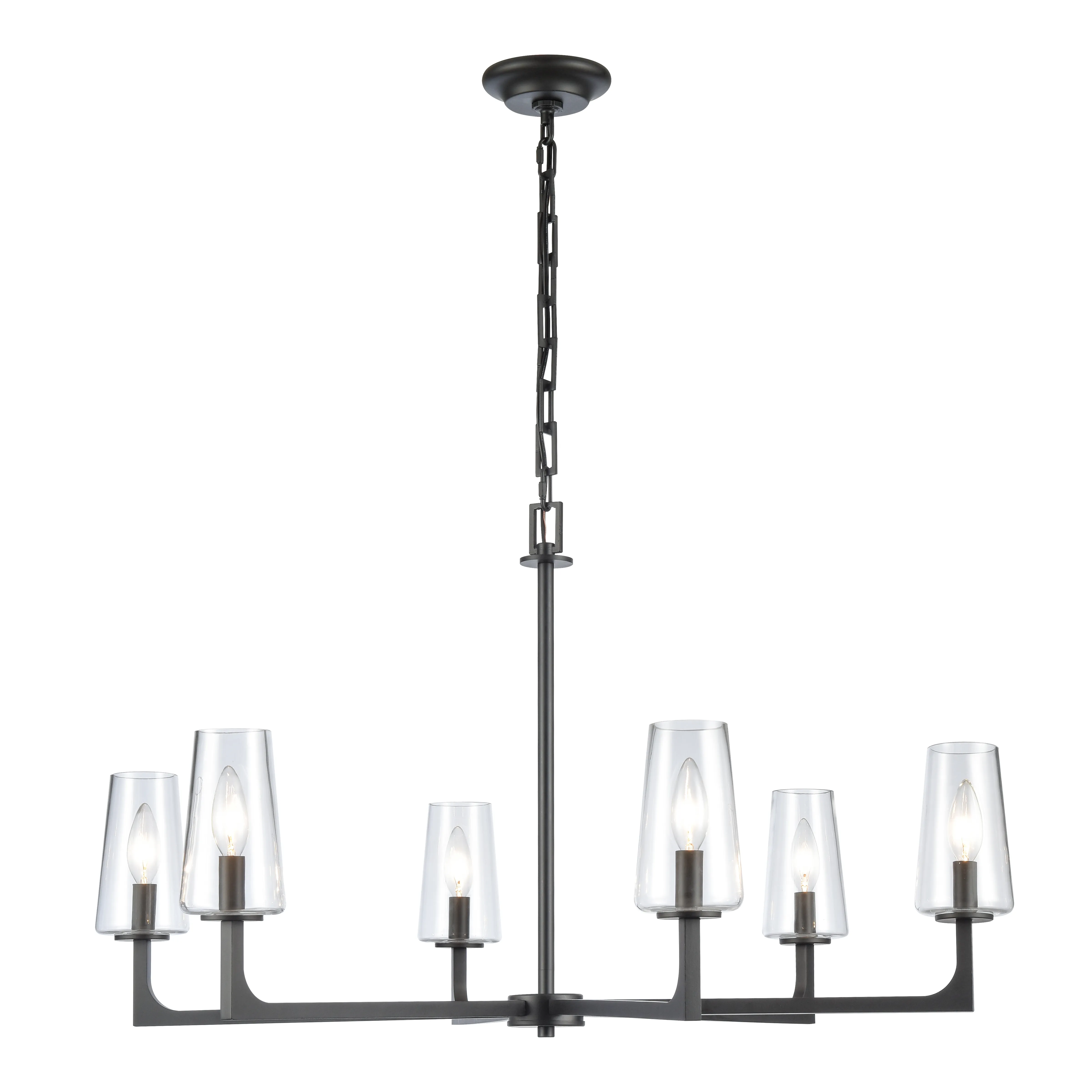 Fitzroy 34'' Wide 6-Light Chandelier