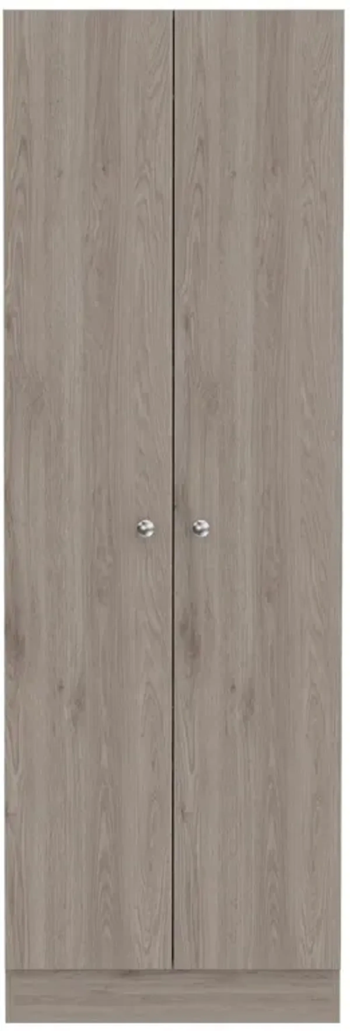 Multistorage Pantry Cabinet, Five Shelves, Double Door Cabinet - Light