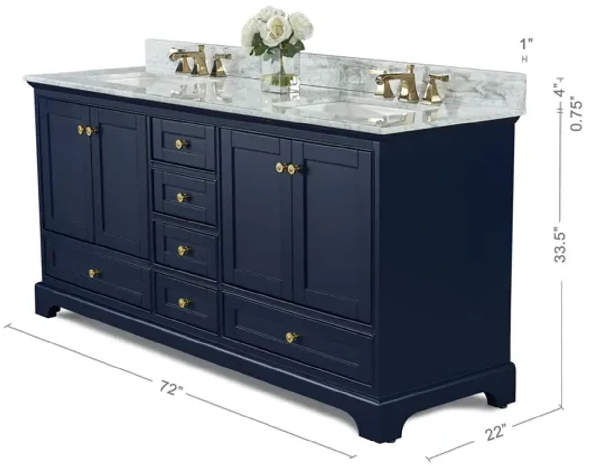 Audrey 72 in. Bath Vanity Set