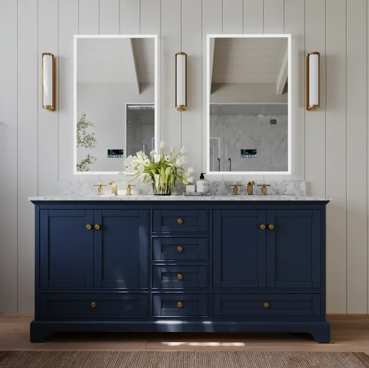 Audrey 72 in. Bath Vanity Set