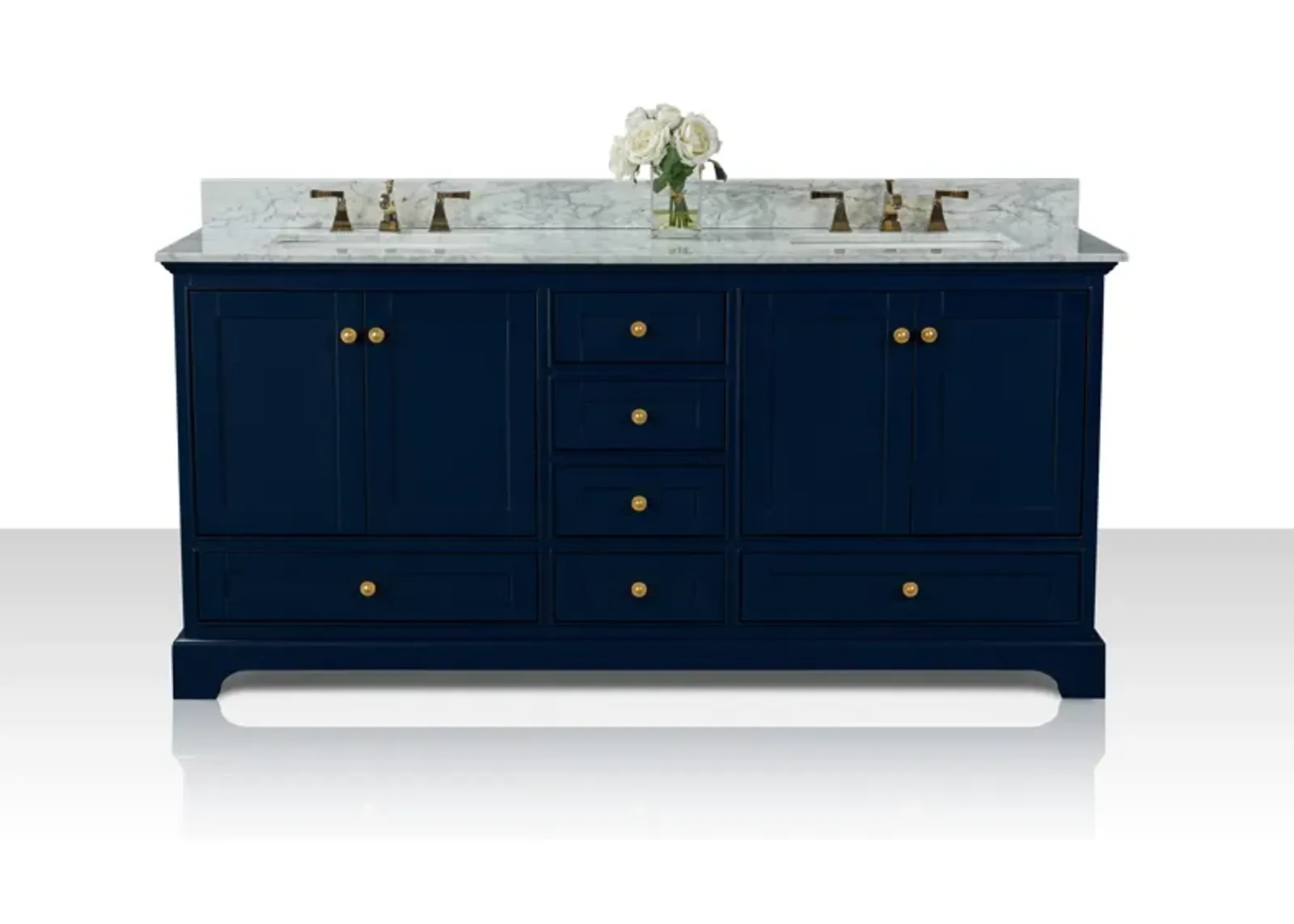 Audrey 72 in. Bath Vanity Set