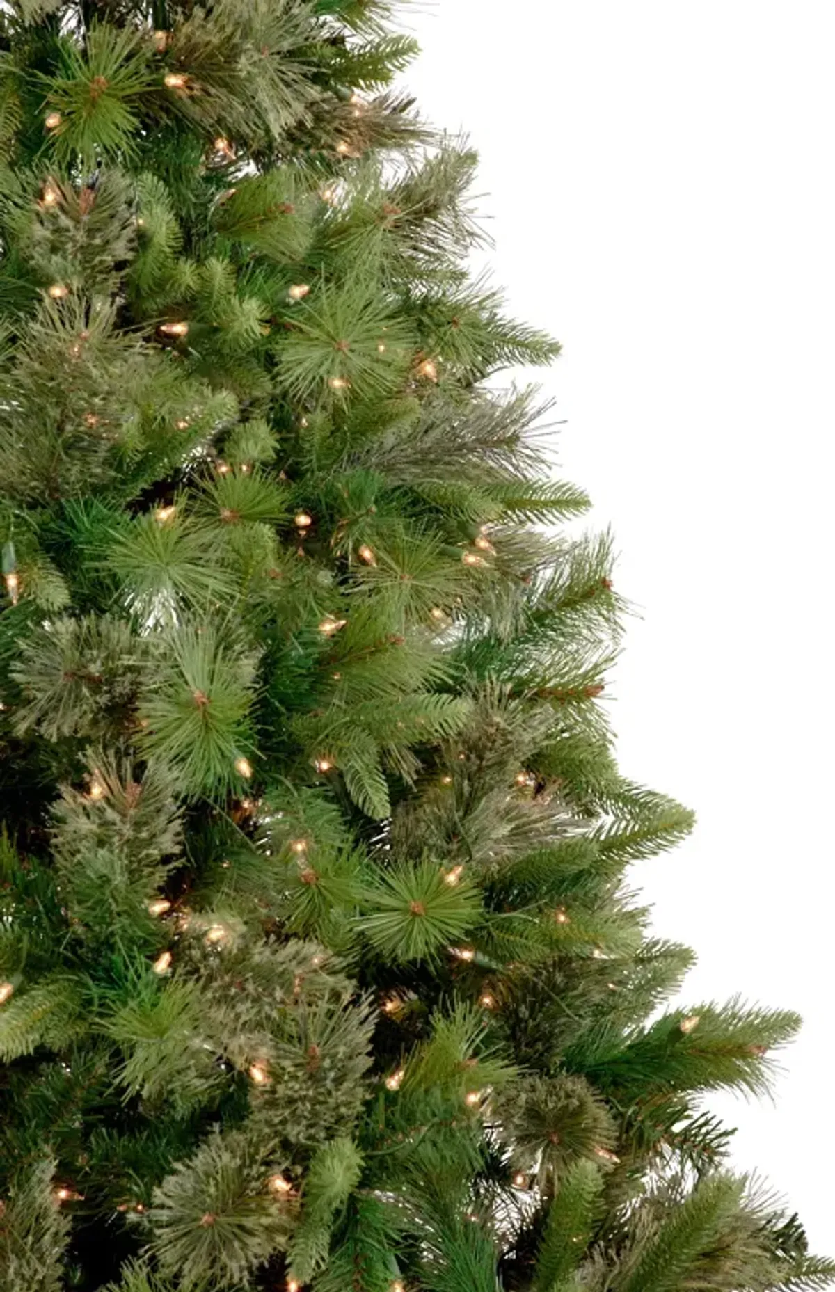 6.5' Pre-Lit Kingston Cashmere Pine Artificial Christmas Tree  Clear Lights