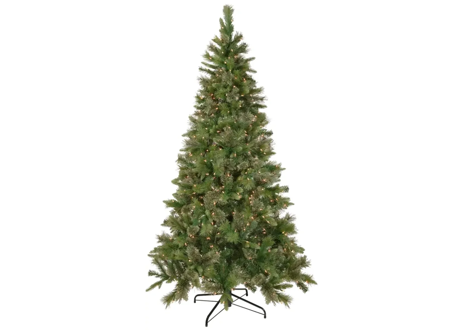 6.5' Pre-Lit Kingston Cashmere Pine Artificial Christmas Tree  Clear Lights