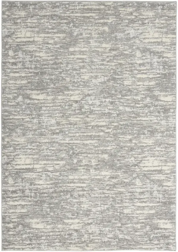 CK005 Enchanting ECH03 Gray/Beige 5'3" x 7'3" Rug