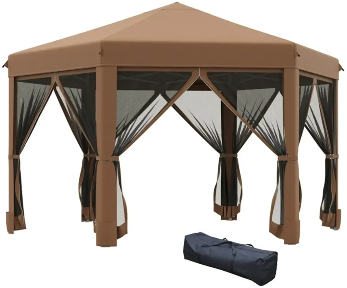 Waterproof Pop-Up Party Tent Easy Setup Canopy for Weddings, BBQs & Gatherings