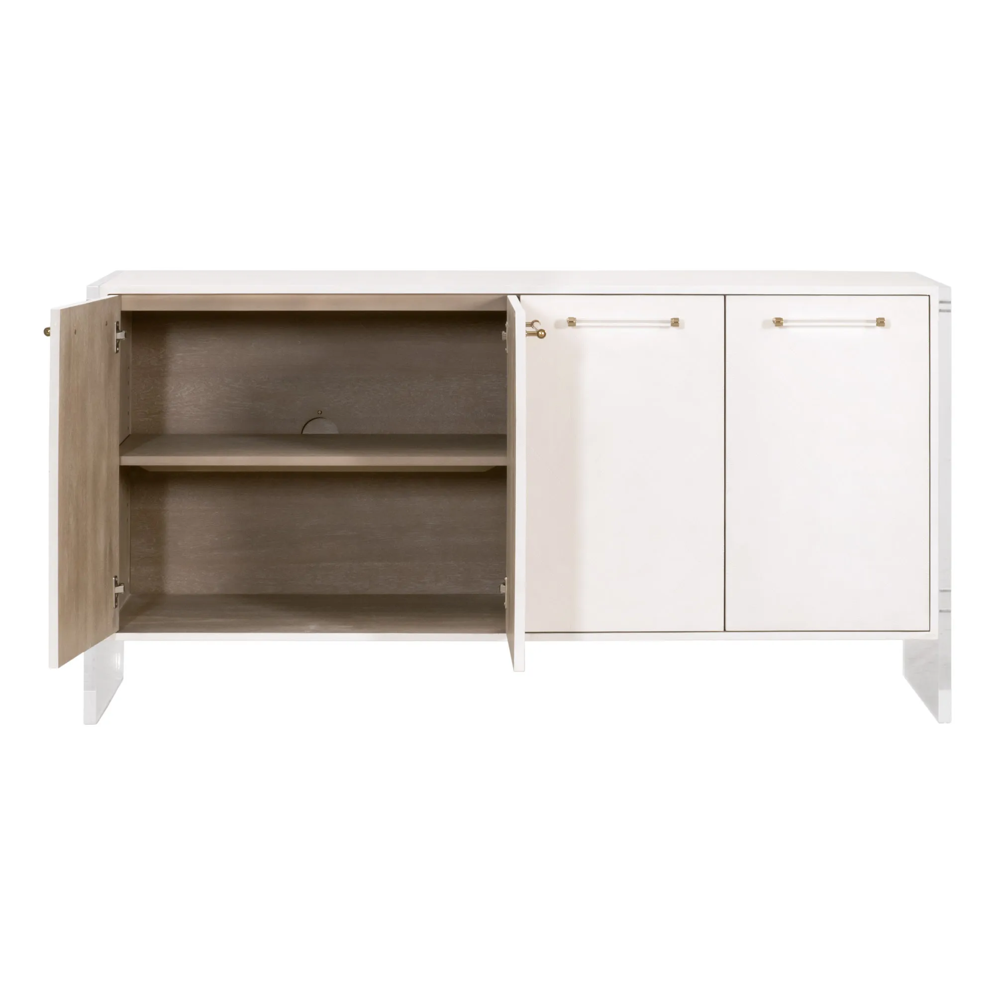 Sonia Shagreen Media Sideboard