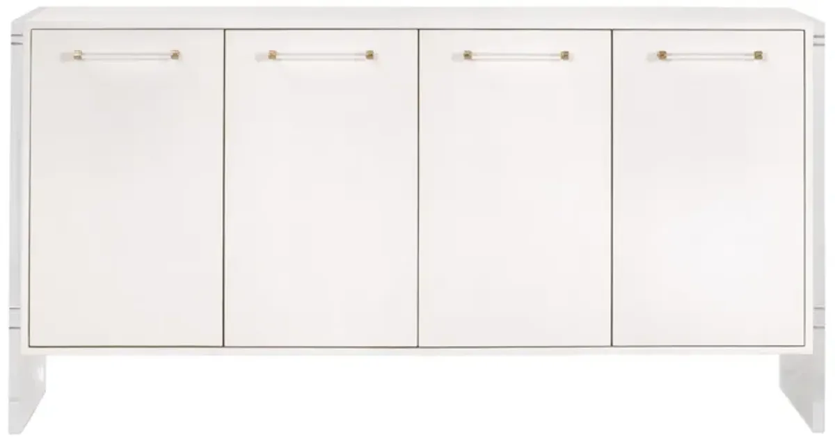 Sonia Shagreen Media Sideboard