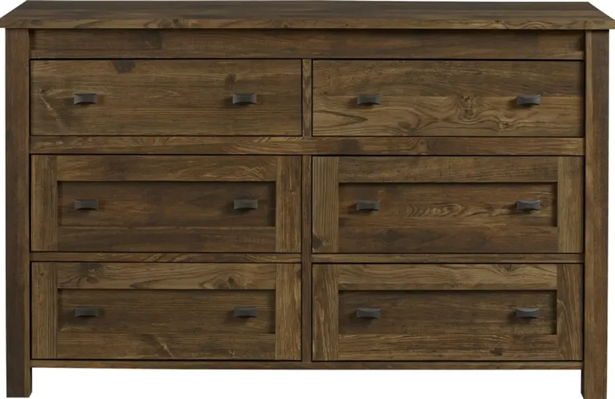 Farmington 6 Drawer Dresser