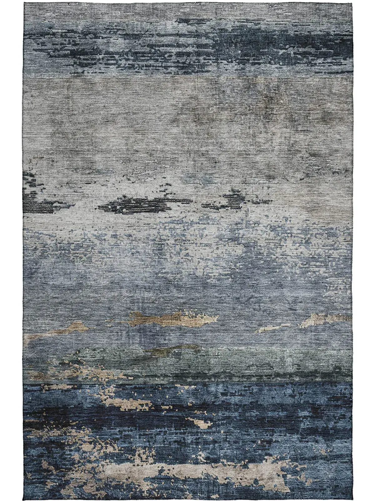 Nouveau NV3 Navy 2'3" x 7'6" Rug