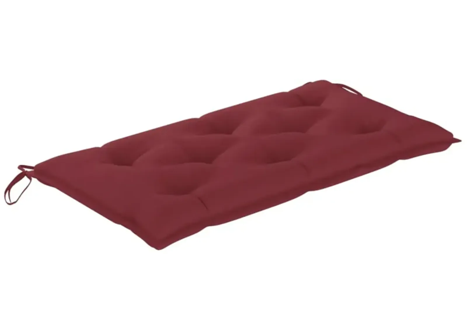 vidaXL Garden Bench Cushion Wine Red 39.4"x19.7"x 2.8" Fabric