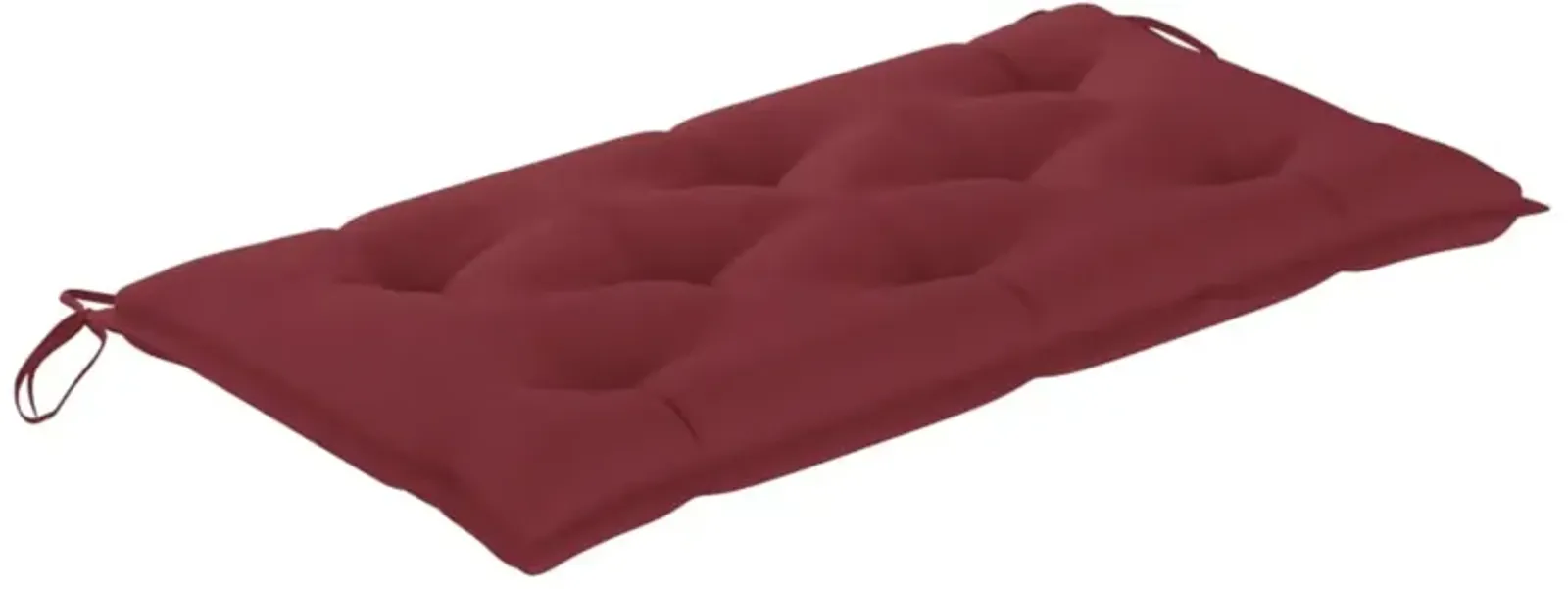 vidaXL Garden Bench Cushion Wine Red 39.4"x19.7"x 2.8" Fabric