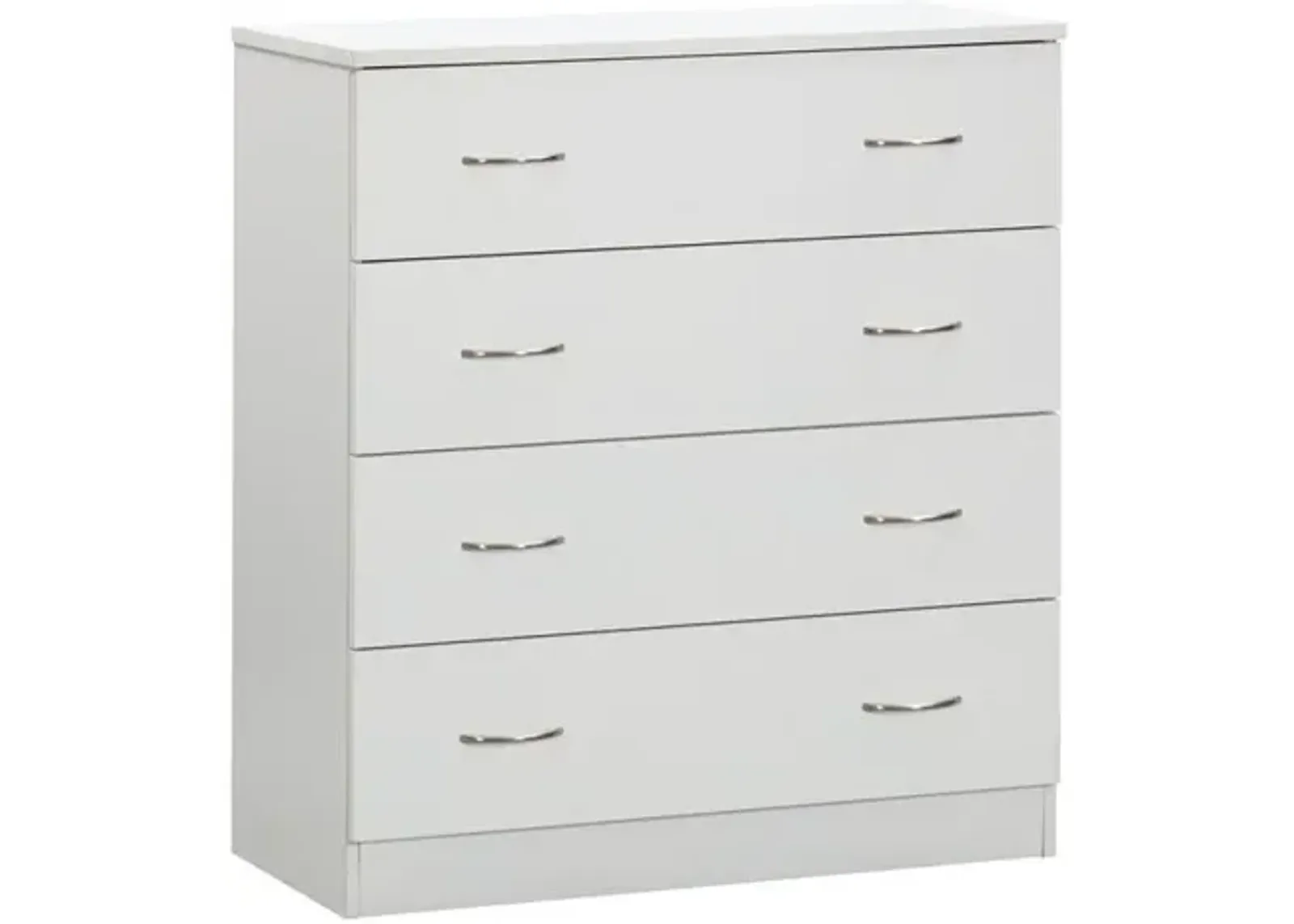 Four Drawer Chest in White