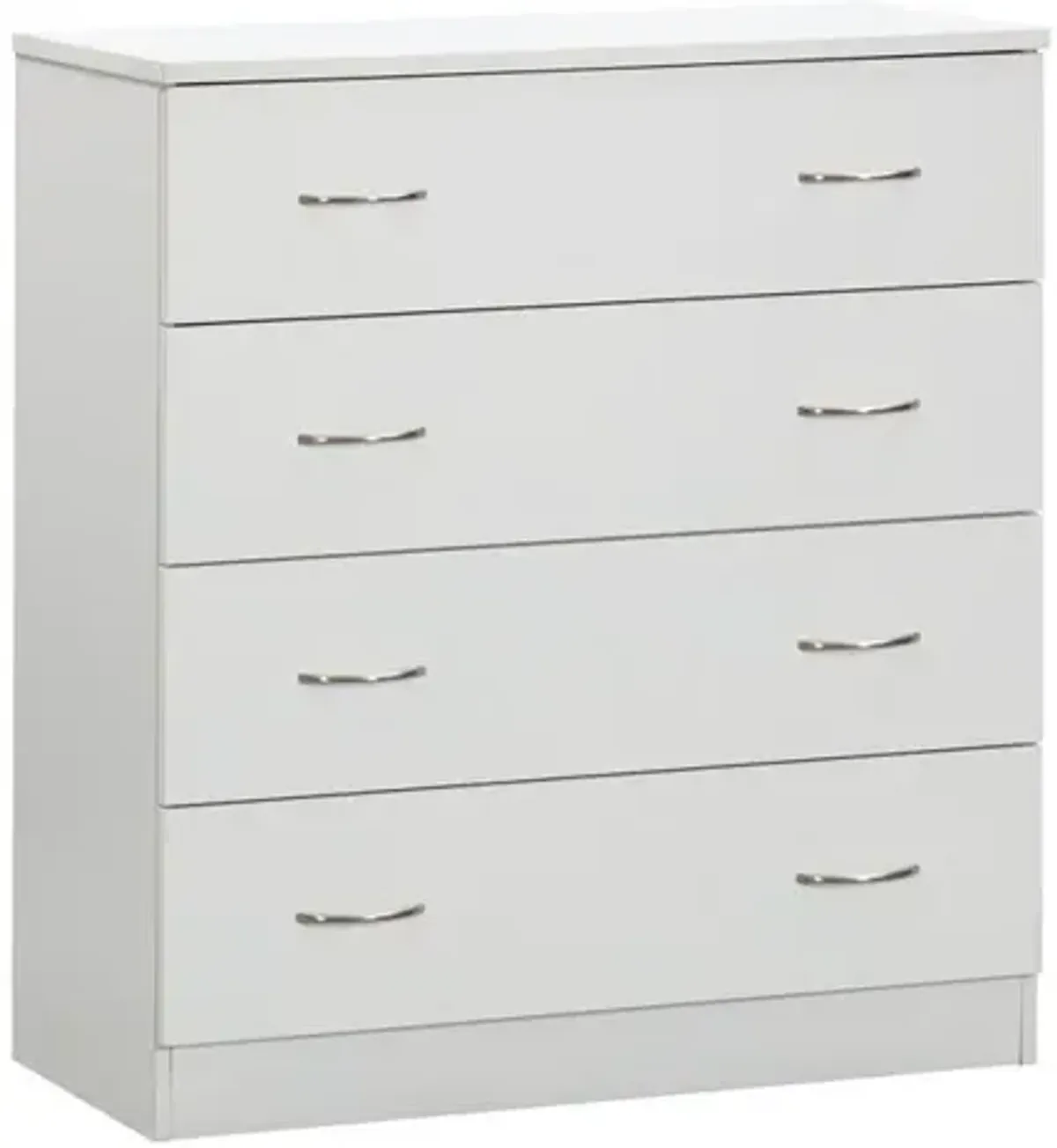 Four Drawer Chest in White